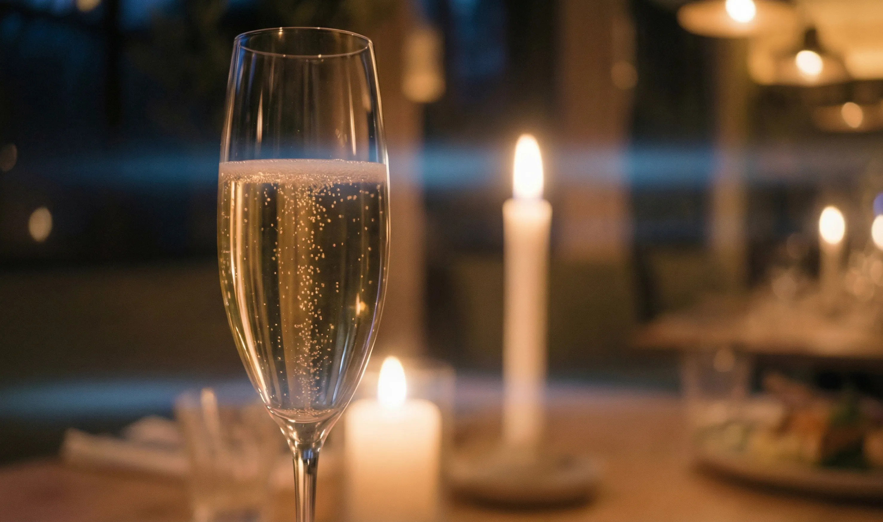 La Table du Marché — ambiance champagne