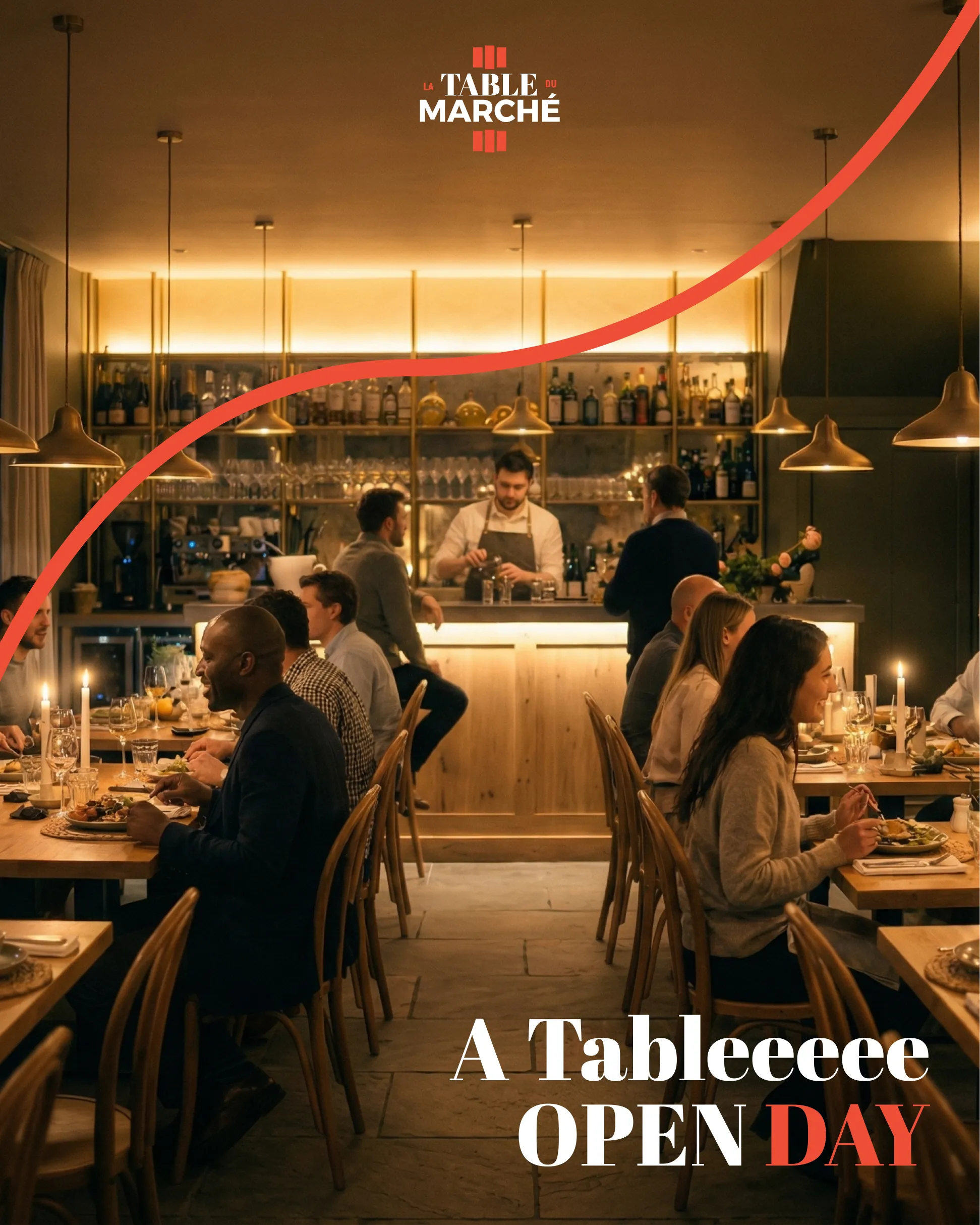 La Table du Marché — typographie de marque