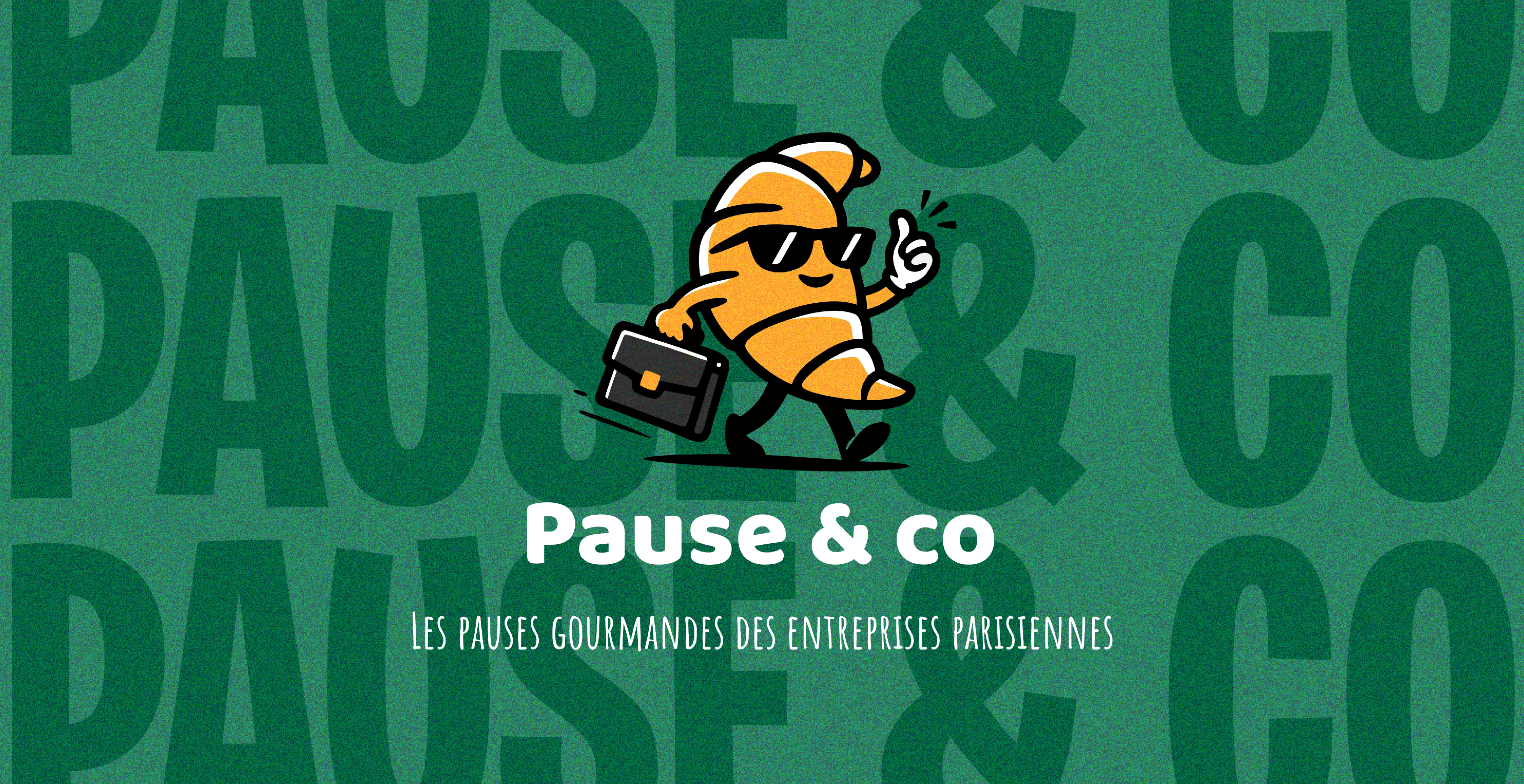 Pause & co — identité visuelle traiteur